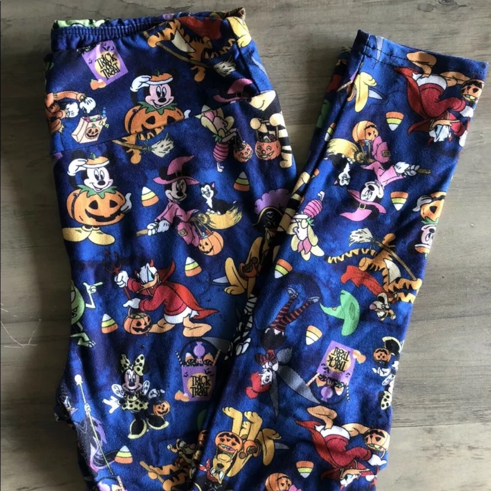 Disney Halloween Leggings- Tween
